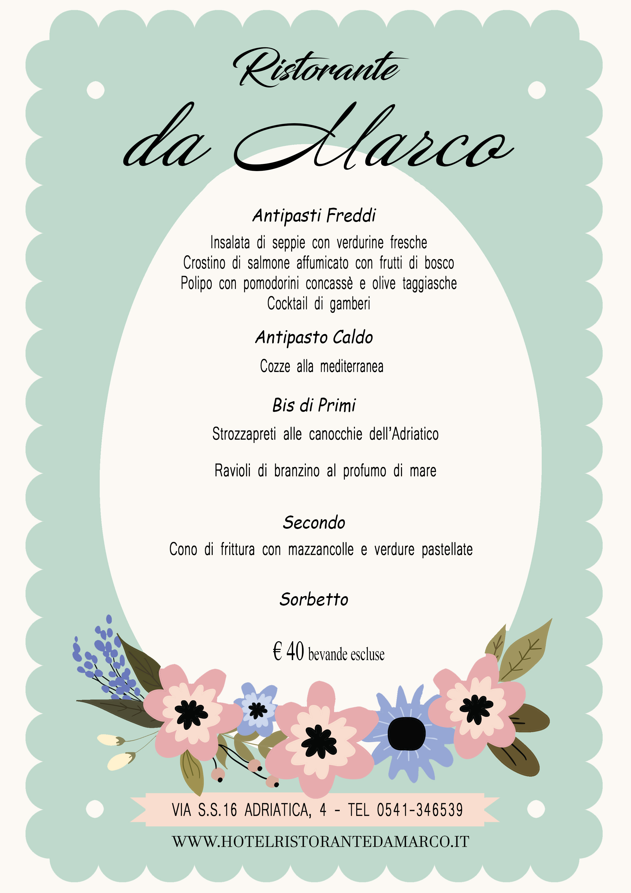 menu pasqua 2025